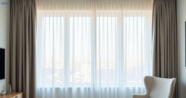 Restored vibrant drapes in newport-beach-nsw QLD after Matty Curtain Cleaning